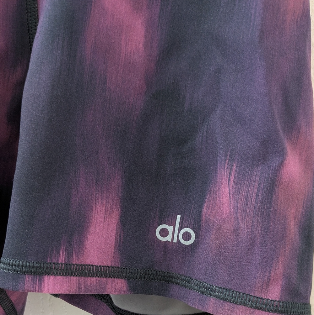NWOT Alo EUC 4" Vapor High Waist Short & Matching Sport Bra - Picture 5 of 7
